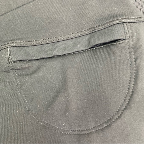 Adidas by Stella McCartney Logo Black Leggings Size XS Mesh Insets Athleisure - Picture 7 of 15